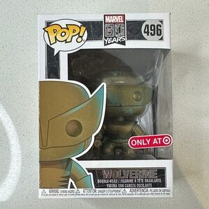 Funko Pop Wolverine #496 Marvel 80 Years Target Exclusive Bobble-Head